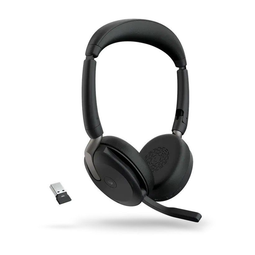 Jabra Evolve2 65 Flex – z adapterem Jabra Link 390